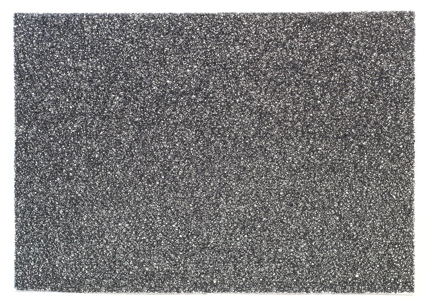 Black Rectangular Floor Stripping Pad, 32 x 14 inches