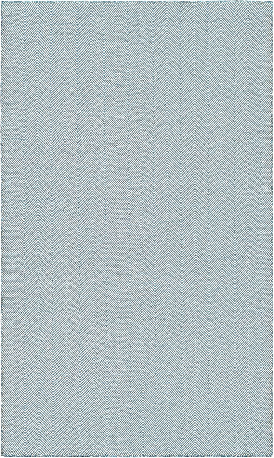 Cottages Denim 8' x 10' Hand-Woven Reversible Synthetic Area Rug