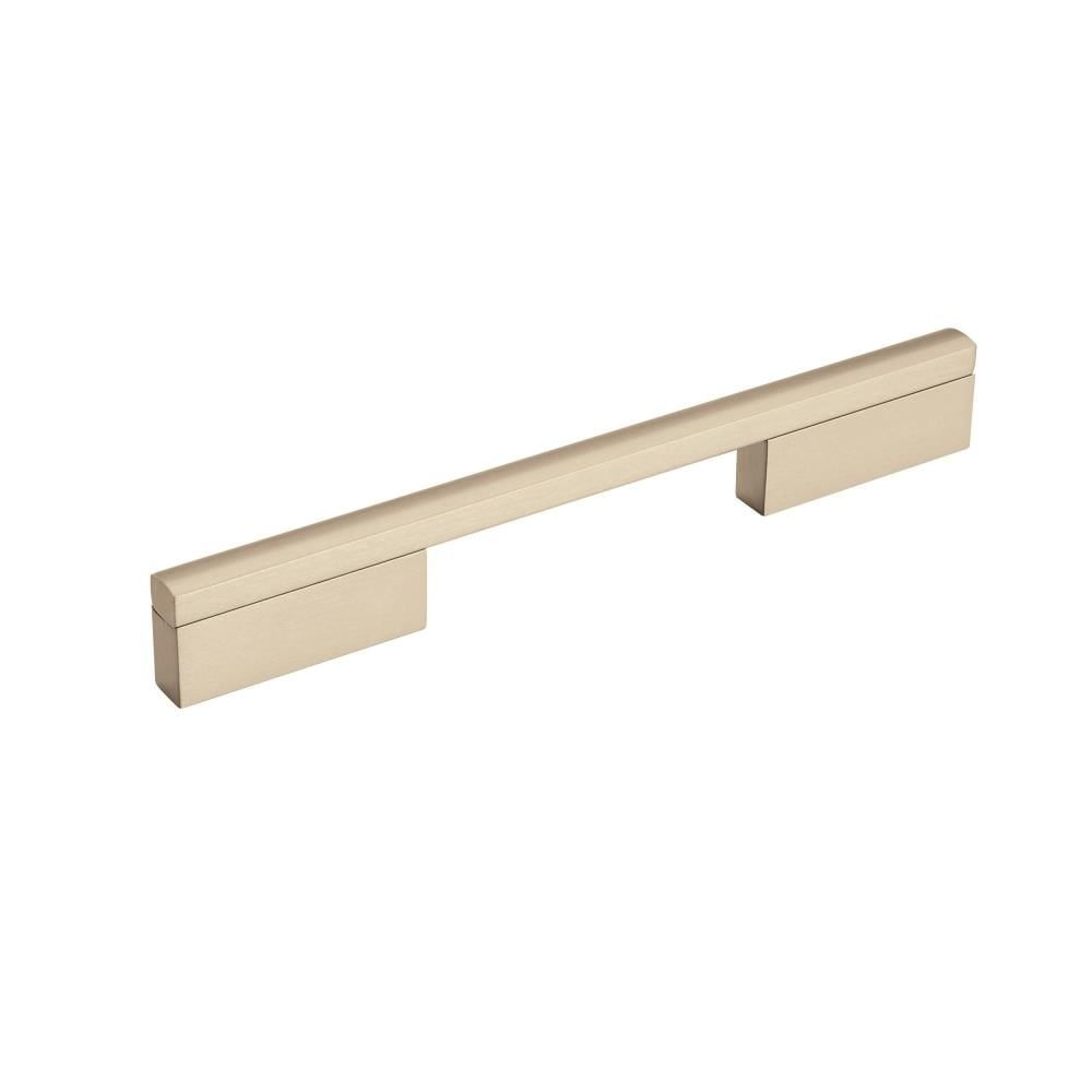 Silver Champagne Aluminum Modern Cabinet Pull with Mounting Hardware