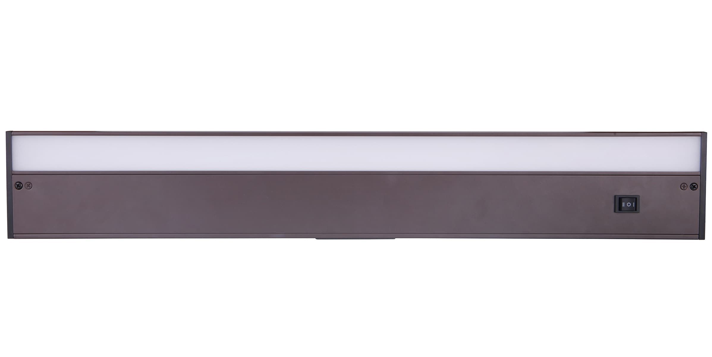 Bronze 24" Dimmable LED Under Cabinet Light Bar