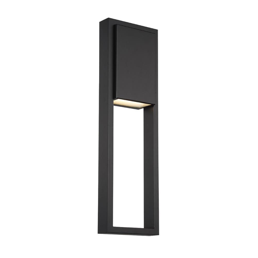 Matte Black 24" LED Indoor/Outdoor Wall Light