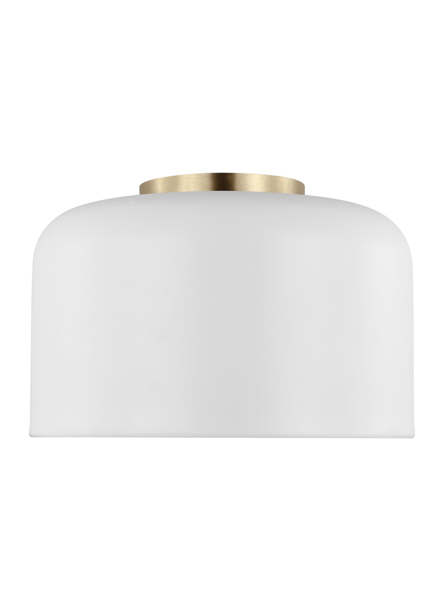 Malone Matte White LED Flush Mount Ceiling Light