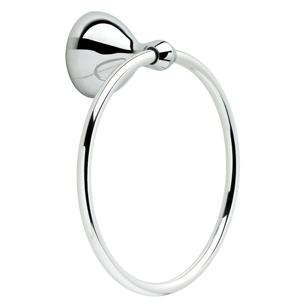 Chrome Wall Mounted Round Towel Ring Holder