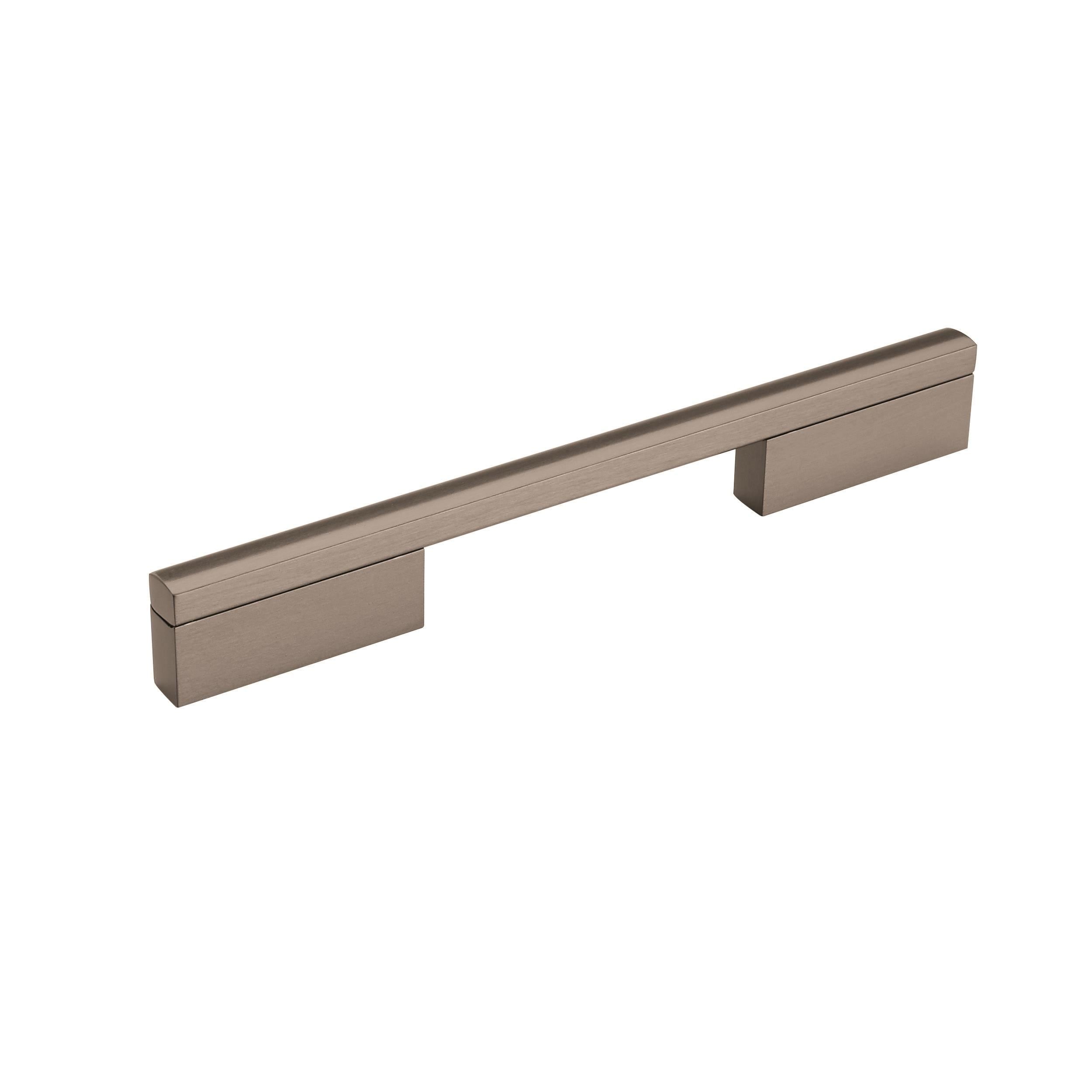 Separa 8.81" Brushed Nickel Modern Cabinet Pull