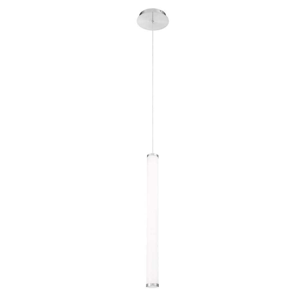 Brushed Nickel LED Indoor/Outdoor Pendant Light