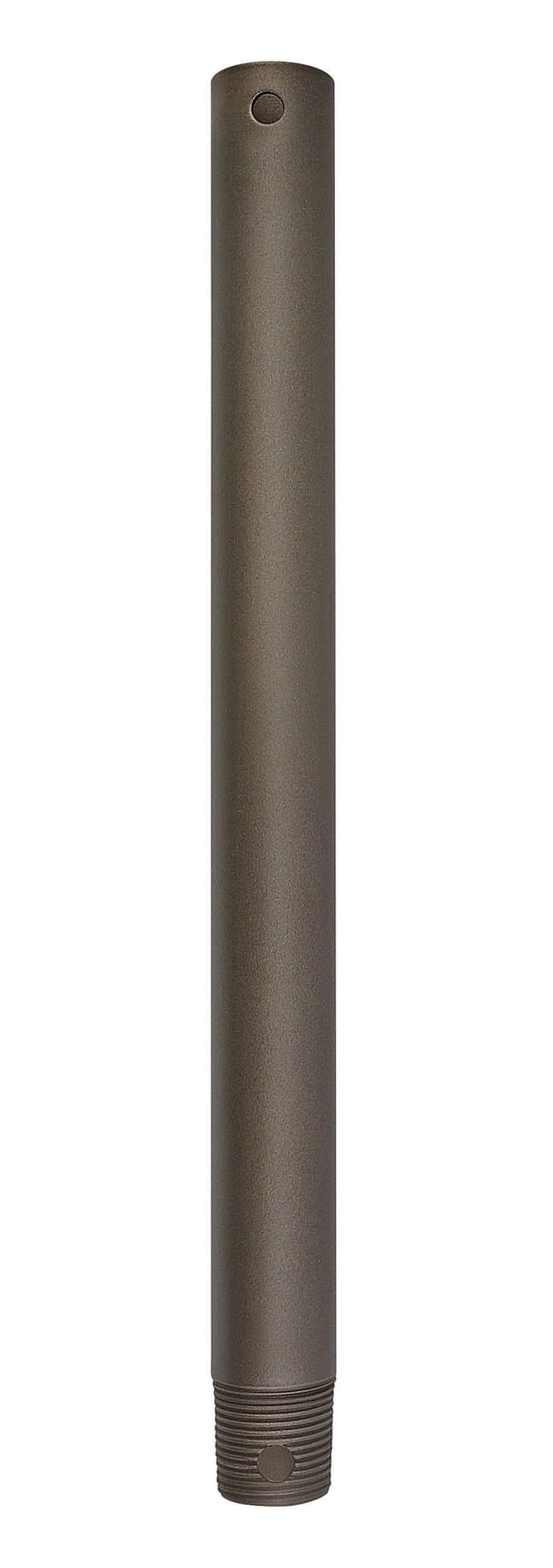 12-inch Metallic Matte Bronze Steel Ceiling Fan Downrod
