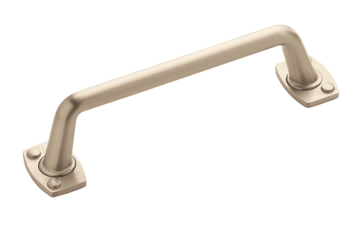 Satin Nickel 3-3/4 Inch Industrial Cabinet Pull