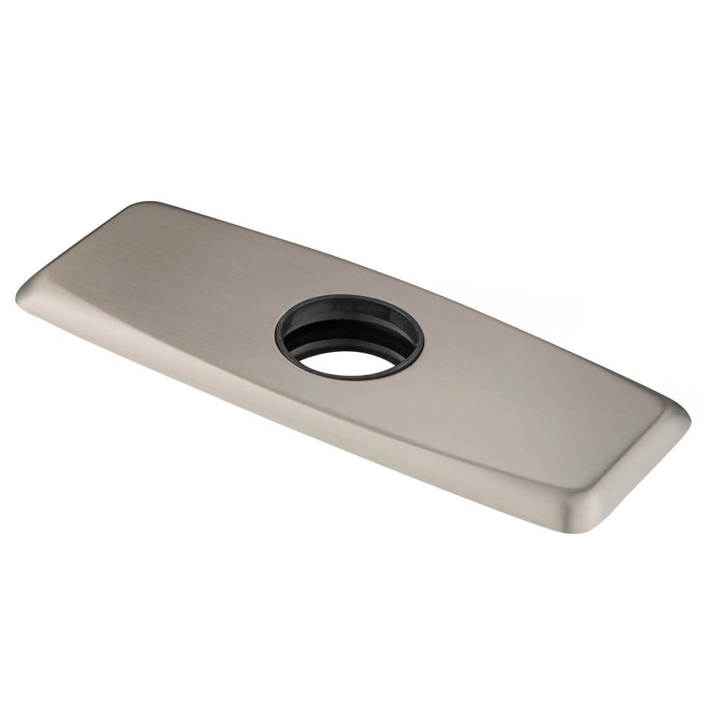 Spot Free Stainless Steel Bathroom Faucet Deck Plate