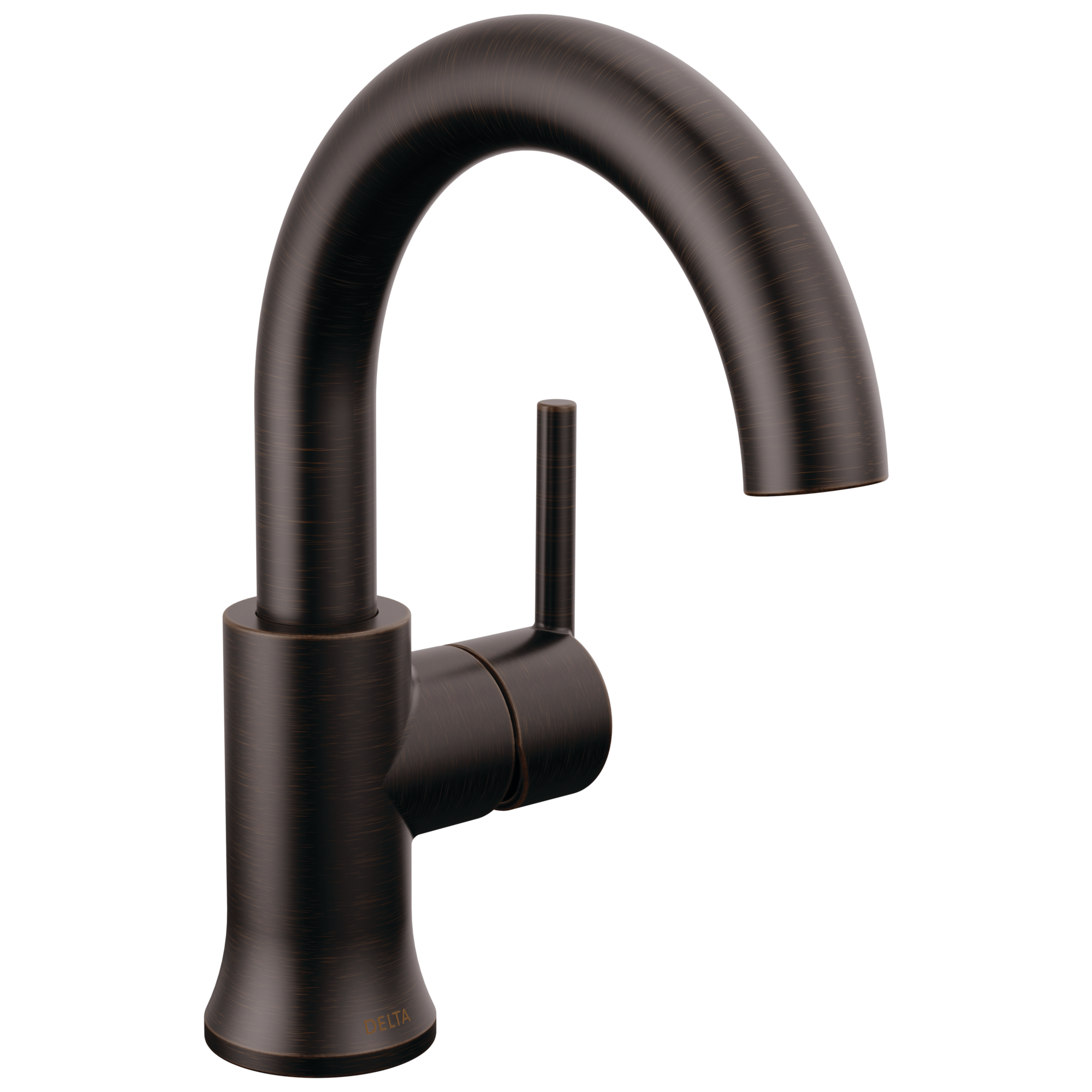 Sleek Modern 8'' Bronze Stainless Steel Single Hole Faucet