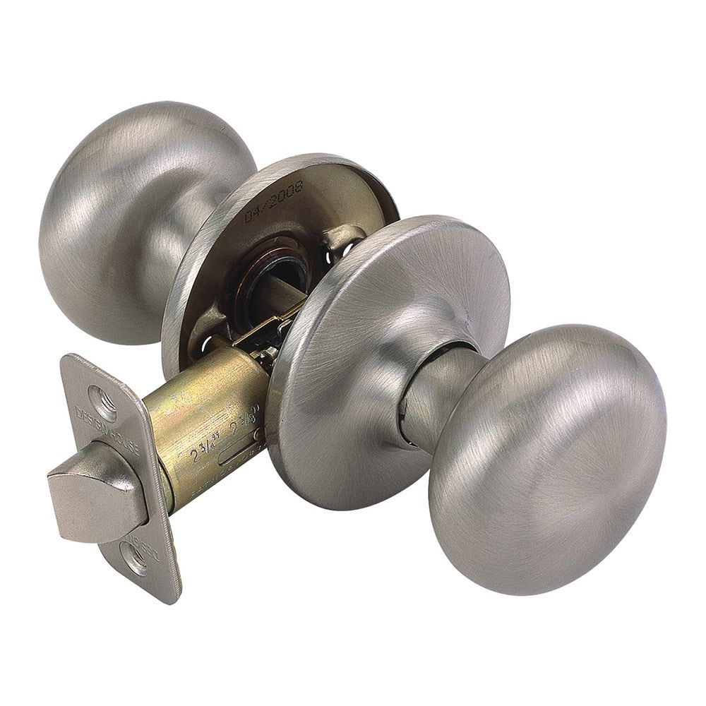 Cambridge Satin Nickel Round Passage Door Knob