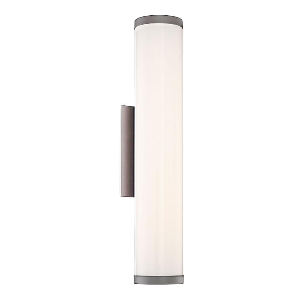 Cylo 24" Silver Dimmable Outdoor LED Wall Light