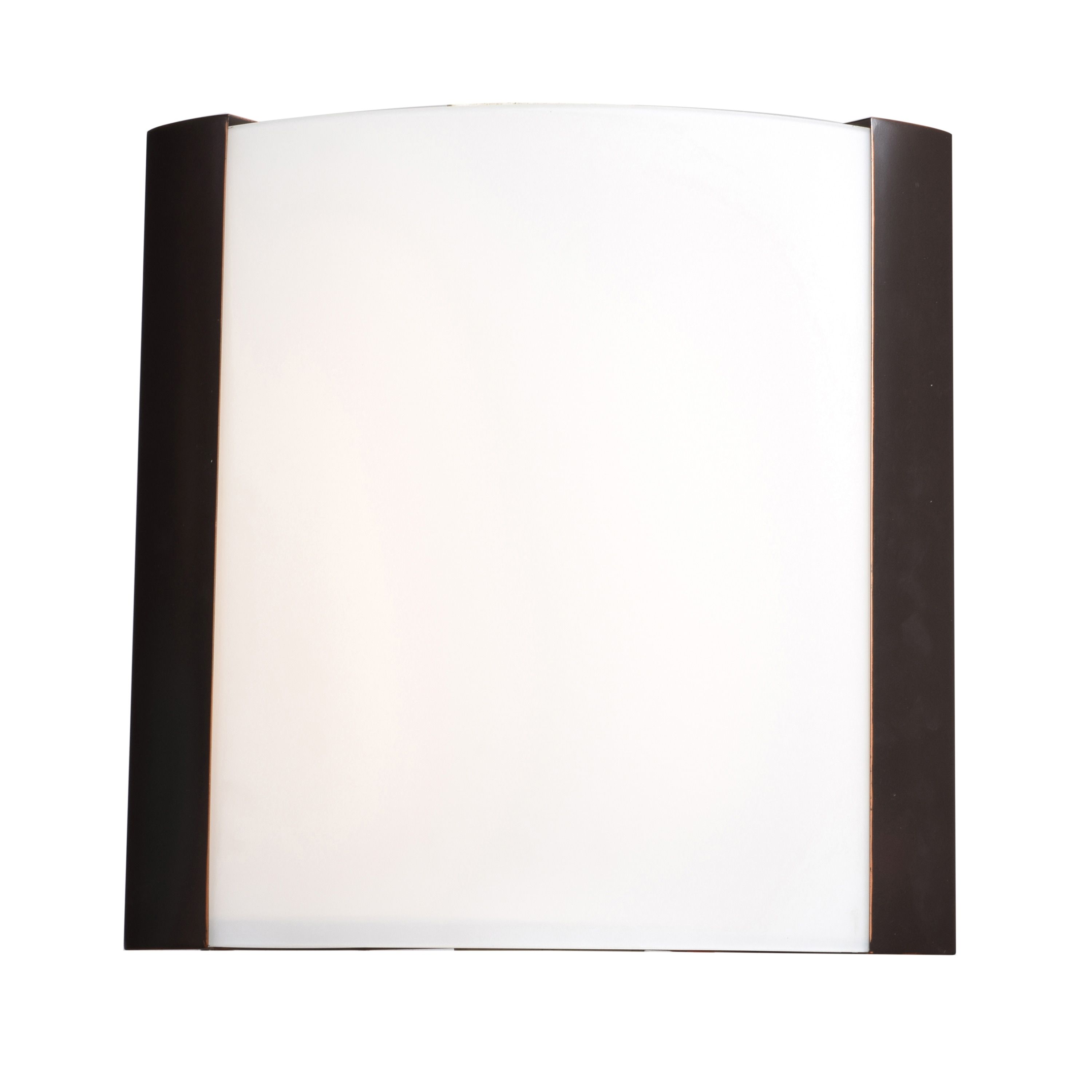 West End Bronze Dimmable LED Wall Sconce, Direct Wired, 15"x15"