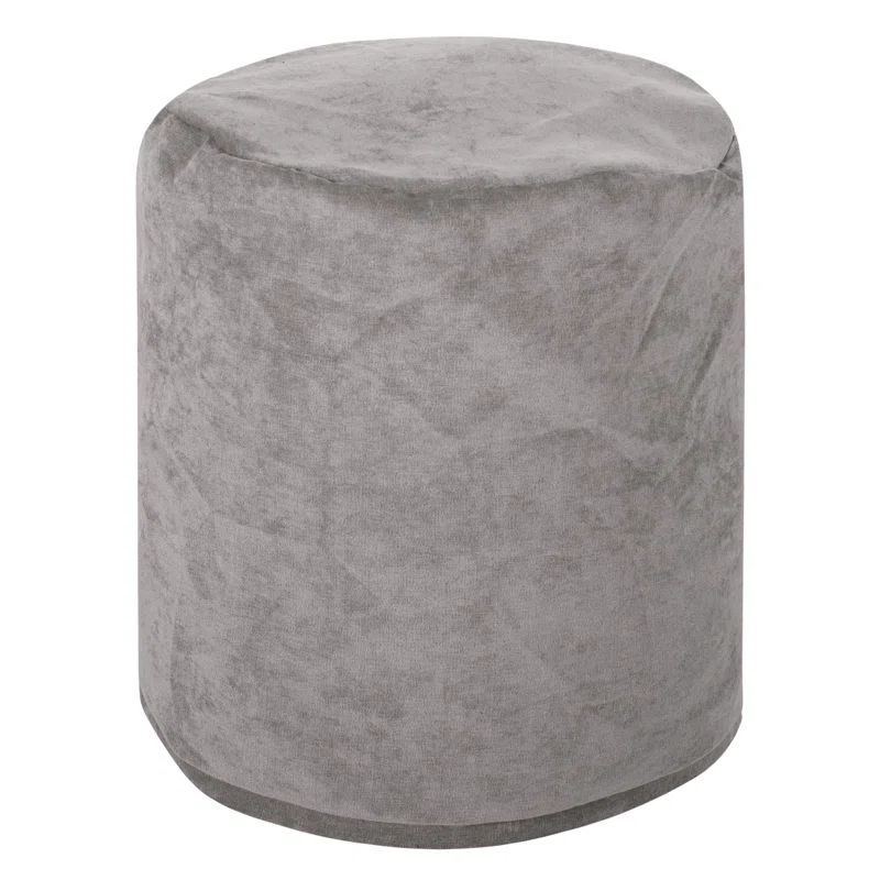 Vintage Villa 16'' Upholstered Indoor/Outdoor Pouf Ottoman