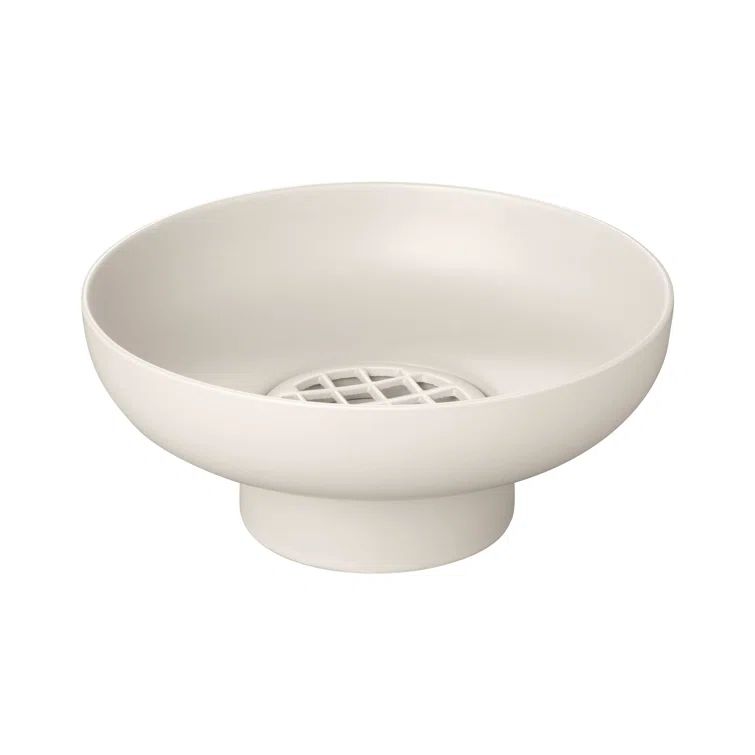 Miyabi Round Ceramic Table Vase in Moonbeam