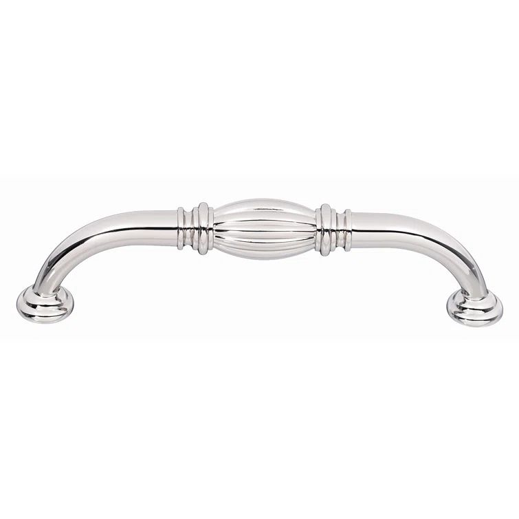 Tuscany Polished Nickel 4" Arch Cabinet Pull