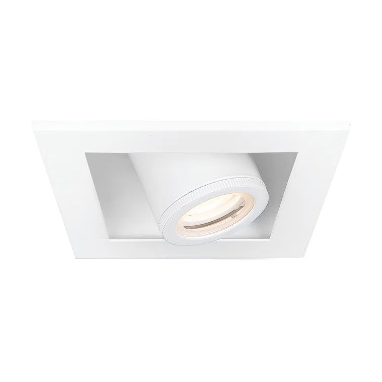 Silo Multiples Adjustable Beam LED Recessed Light - White Aluminum
