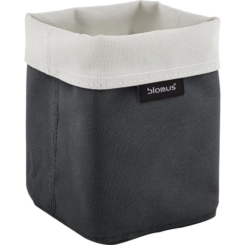 Ara Sand Anthracite Rectangular Fabric Storage Basket