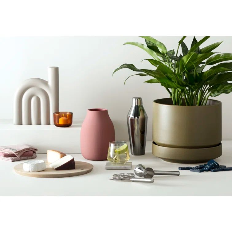 Mole Ceramic Novelty Table Vase with Organic Design