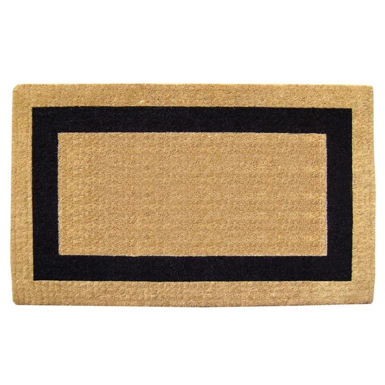 Personalized Elegant Entryway Coir Outdoor Doormat 24" x 57"