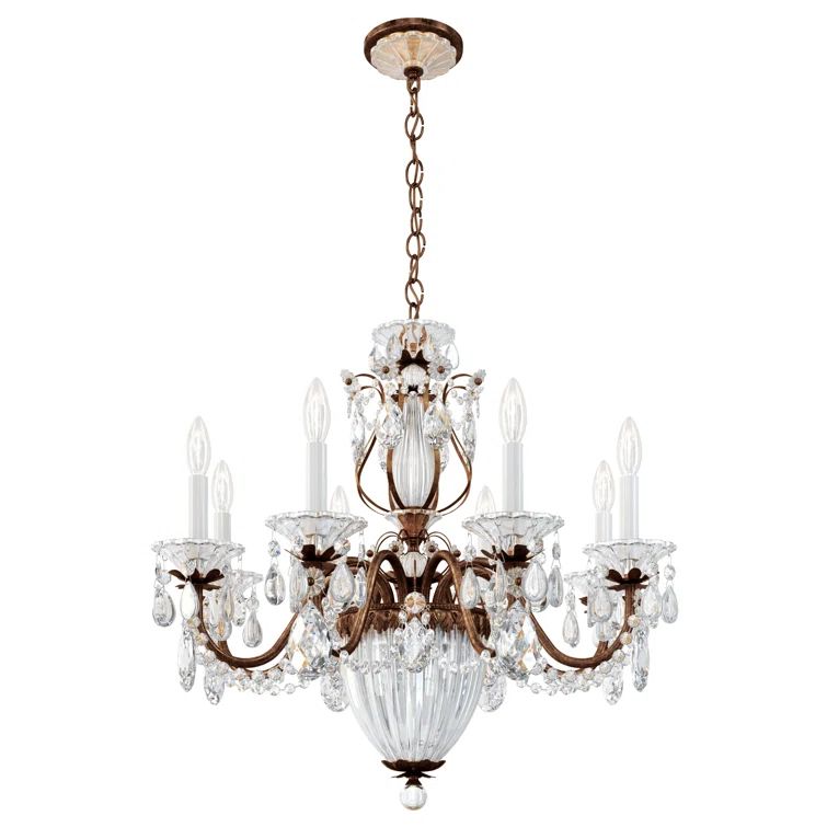 Heirloom Bronze Heritage Crystal 11-Light Traditional Chandelier