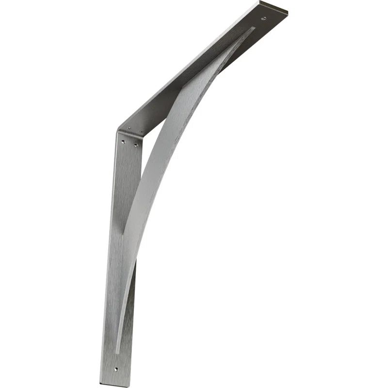 Stainless Steel 18" Industrial Shelf Bracket