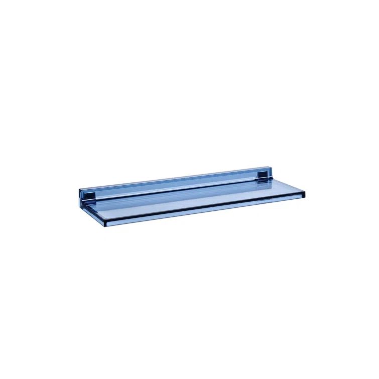 Sunset Blue Shelfish Floating PMMA Wall Shelf