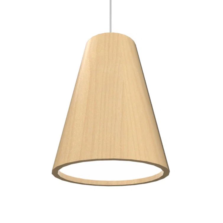 Maple LED Mini Pendant Light with Adjustable Cord