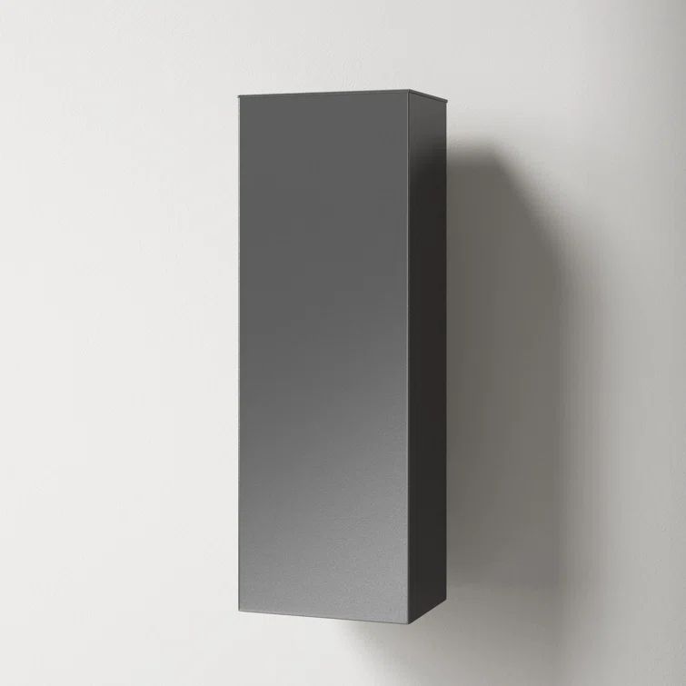 Brushed Nickel Rectangular Outdoor Wall Sconce with Black Shade