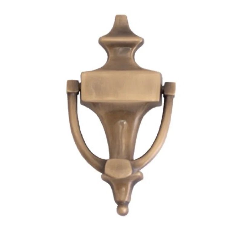 Antique Brass Regency Traditional Door Knocker