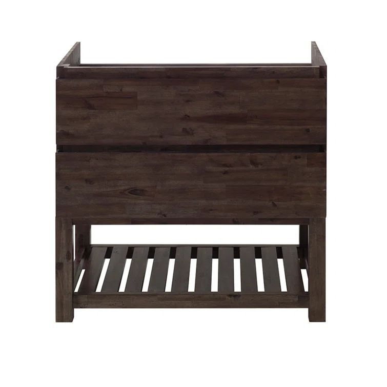 Fresca Formosa 35" Free-Standing Open Bottom Single Bathroom Vanity Base Only