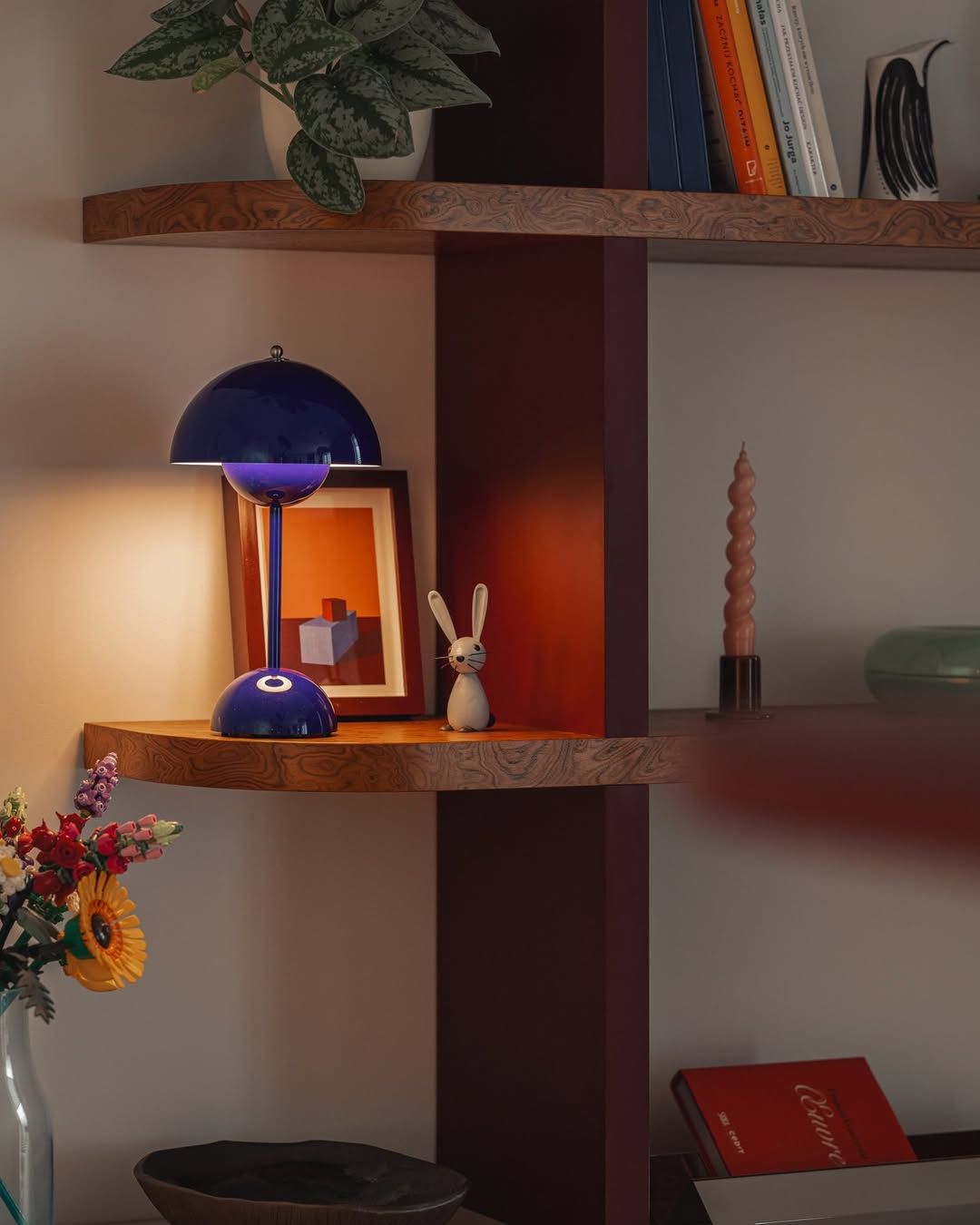 Scene containing tagged products