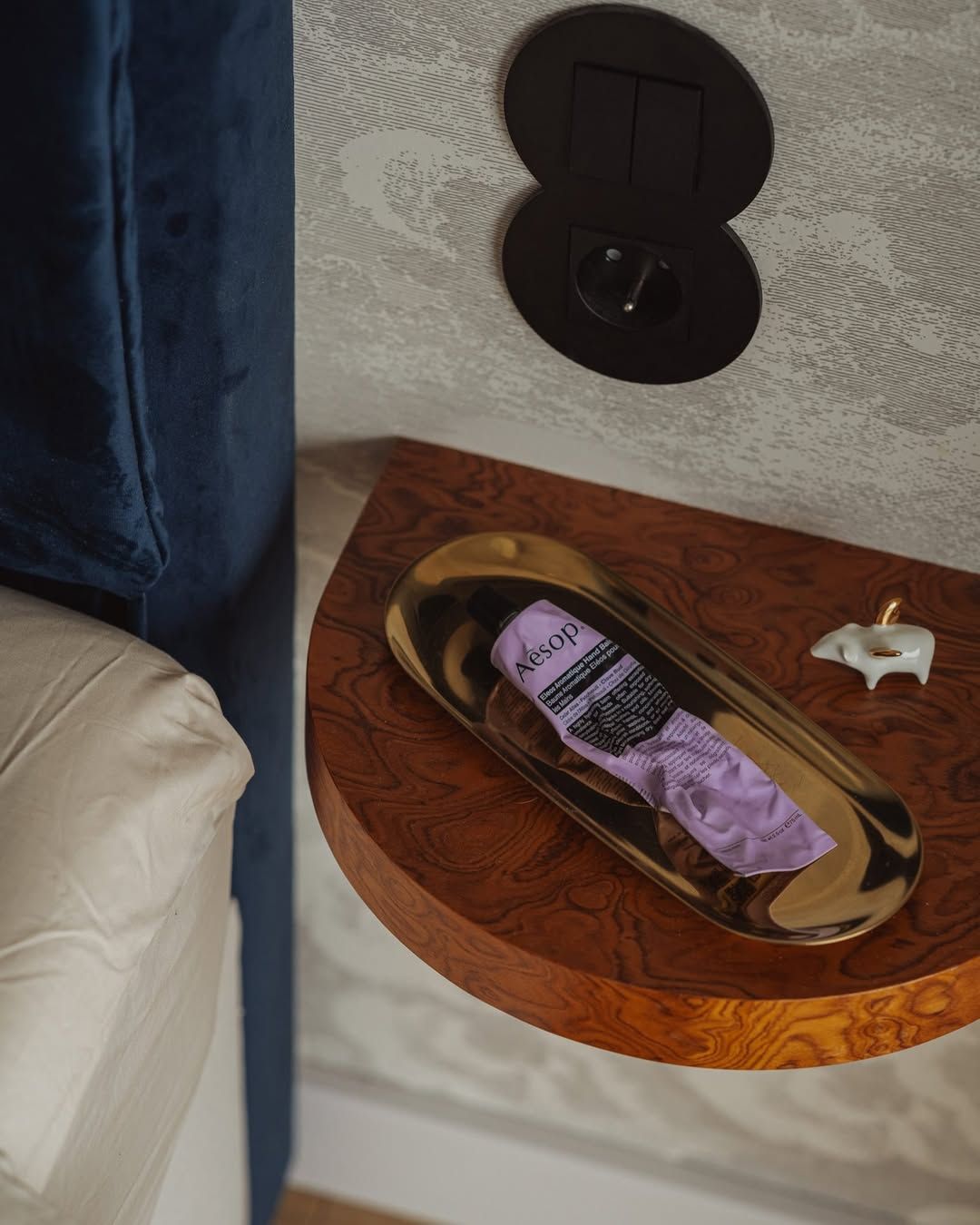 Scene containing tagged products