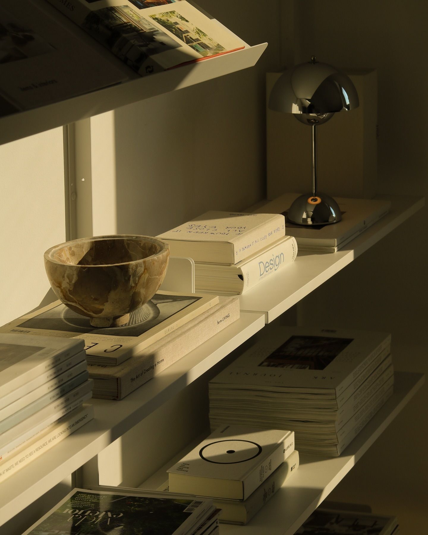 Scene containing tagged products