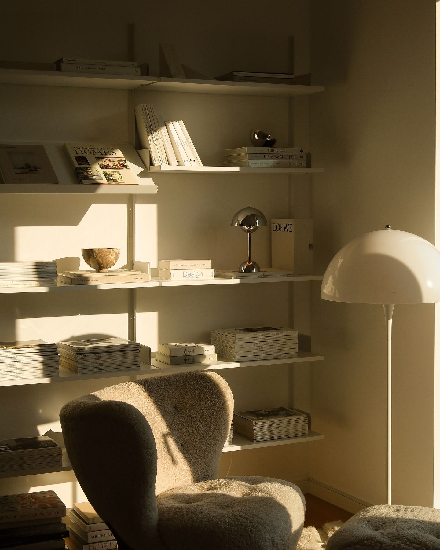 Scene containing tagged products
