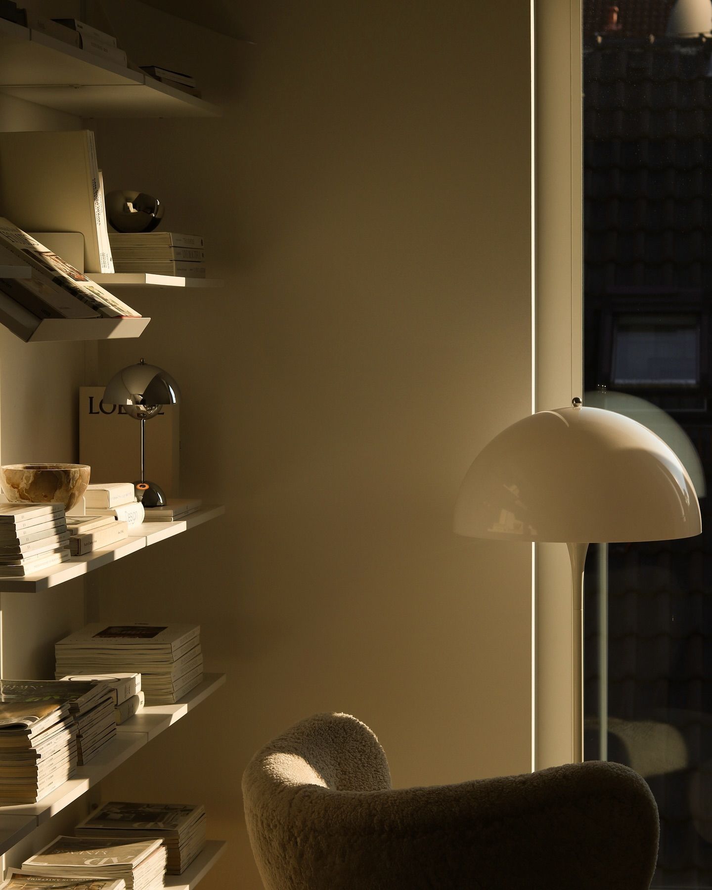 Scene containing tagged products