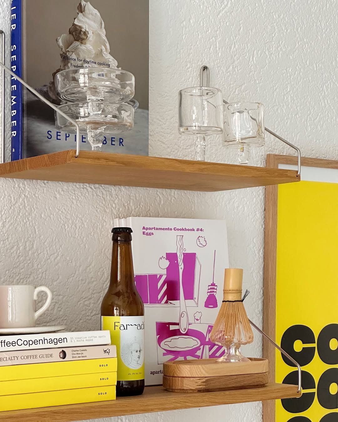 Scene containing tagged products
