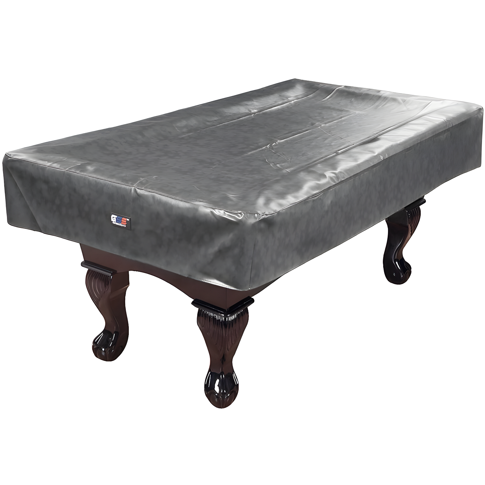 Gray Heavy Duty Leatherette 8-Foot Pool Table Cover