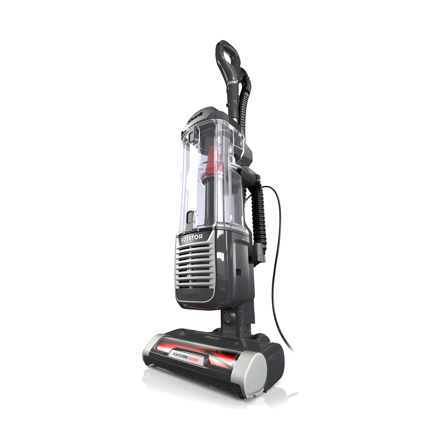 Gray Upright Bagless Pet Vacuum with HEPA Filter