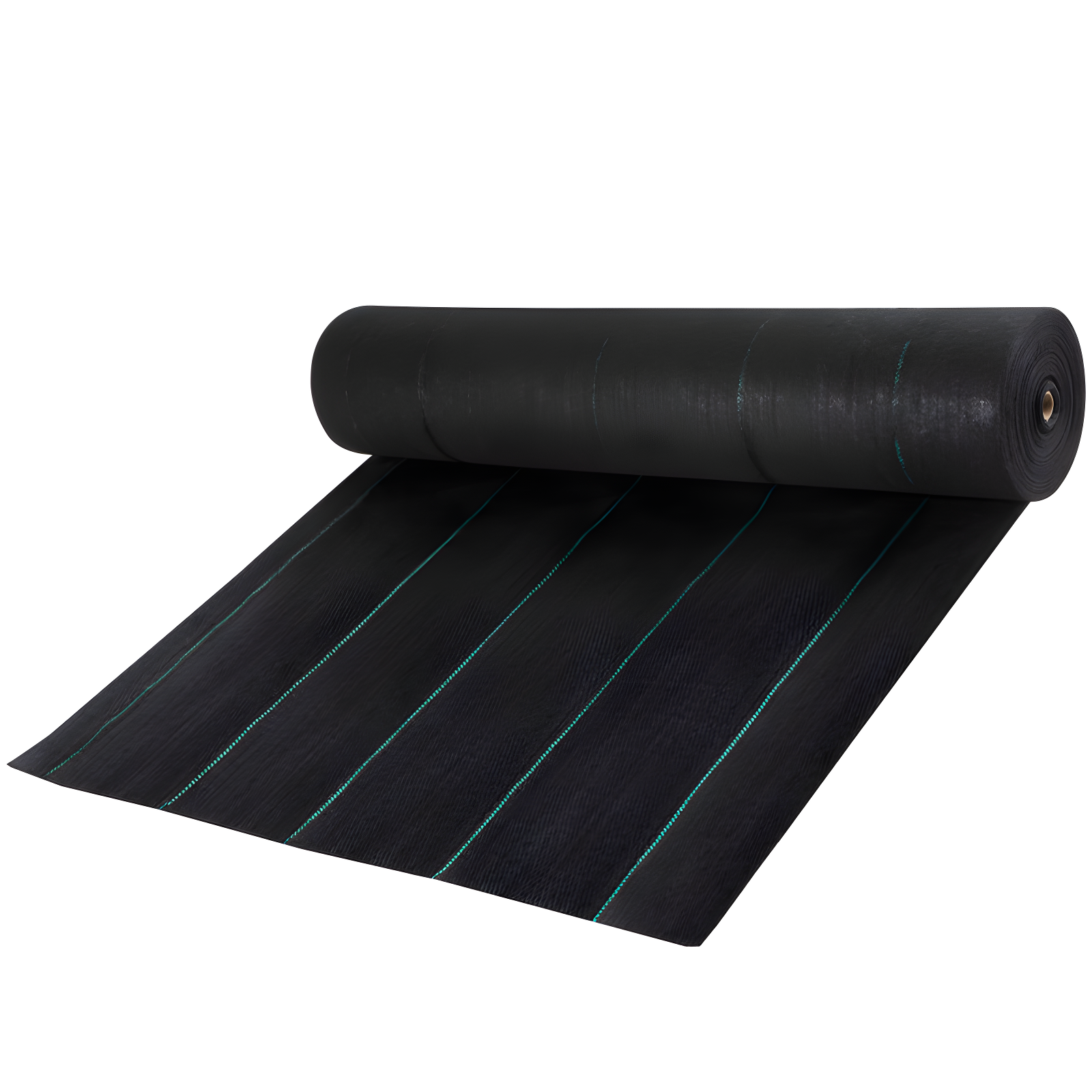 Heavy-Duty Black Polypropylene Weed Barrier Fabric Roll