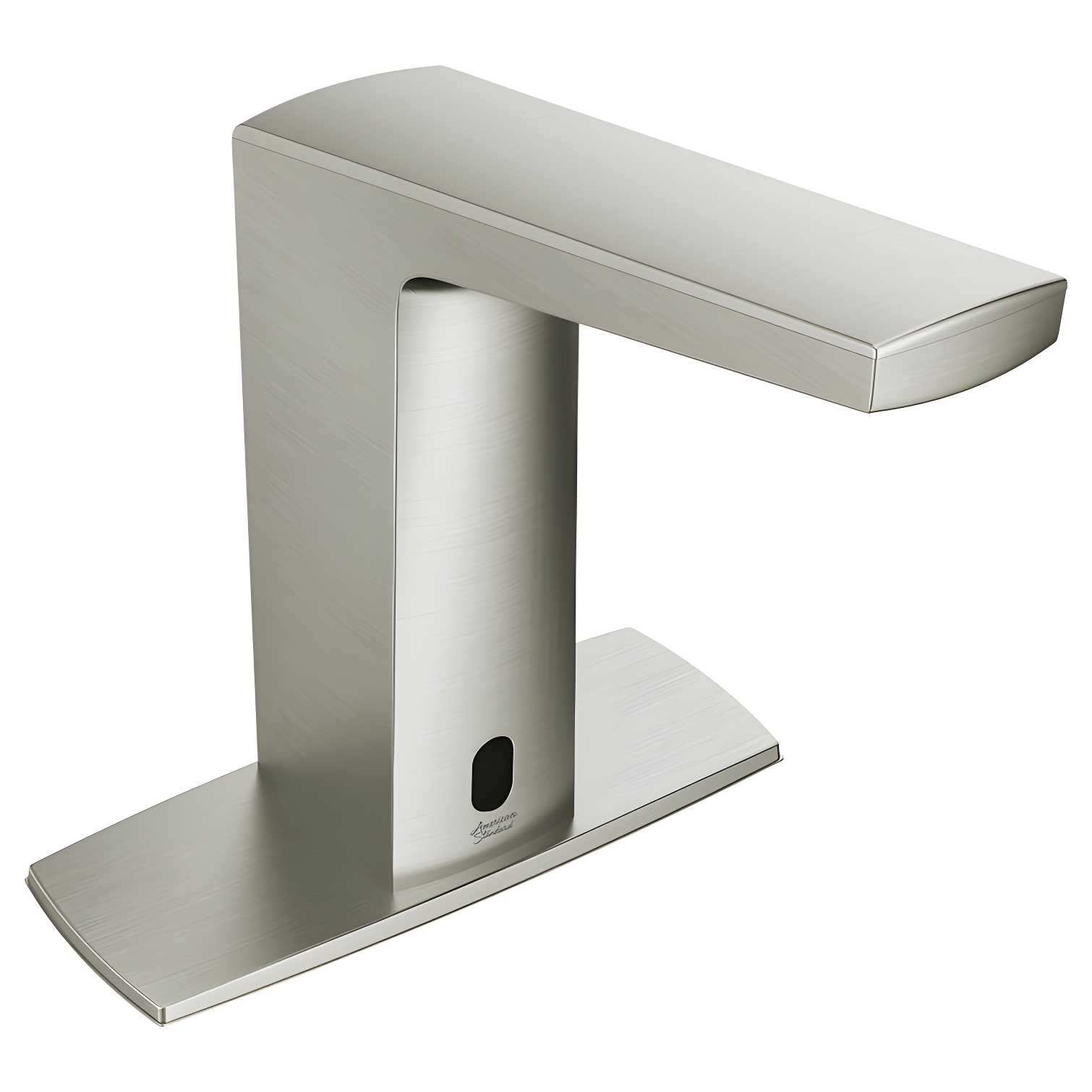 Brushed Nickel Touchless Single-Hole Bathroom Faucet