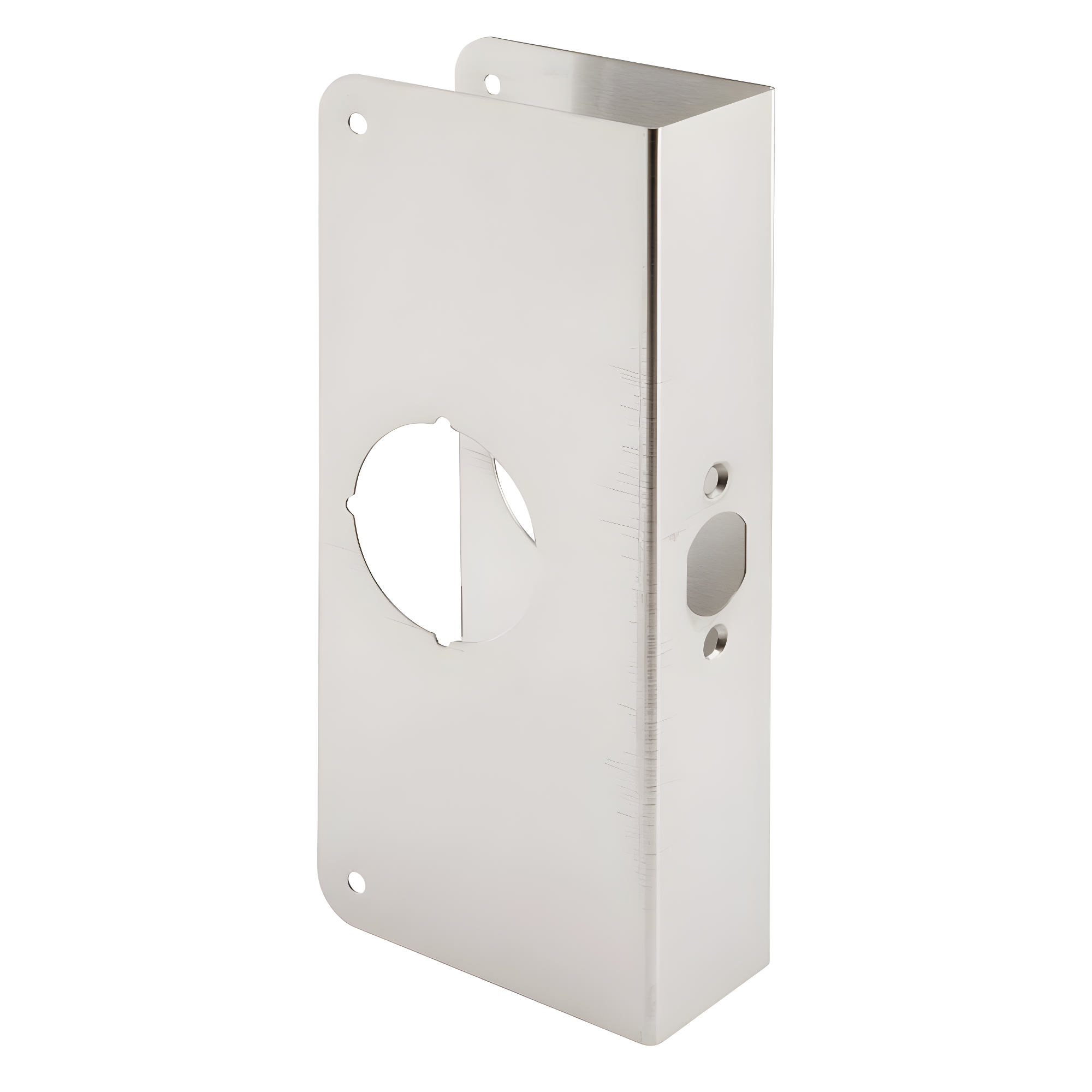 Stainless Steel Door Reinforcer Plate for 1-3/4 Inch Thick Doors