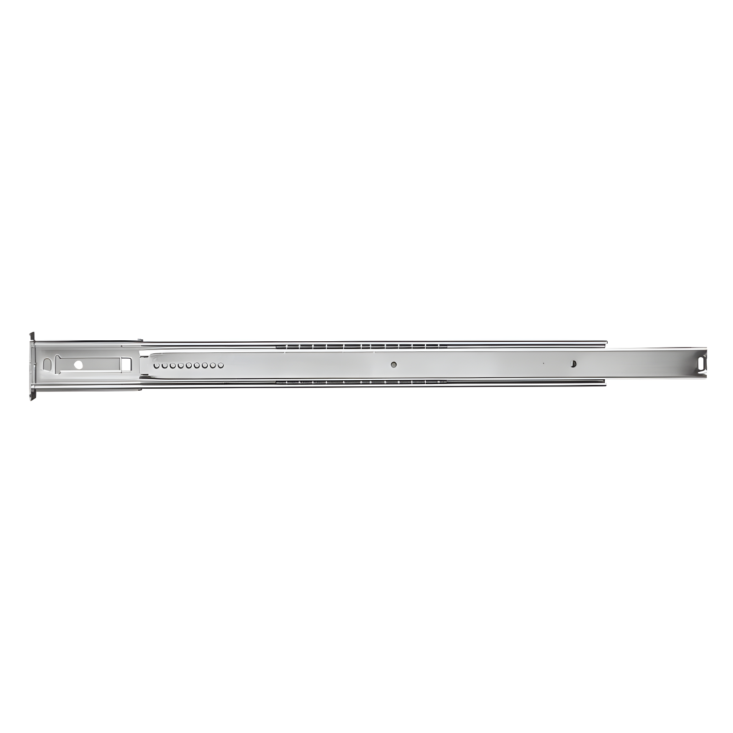 Cadmium 14-Inch Heavy Duty Center Mount Drawer Slide