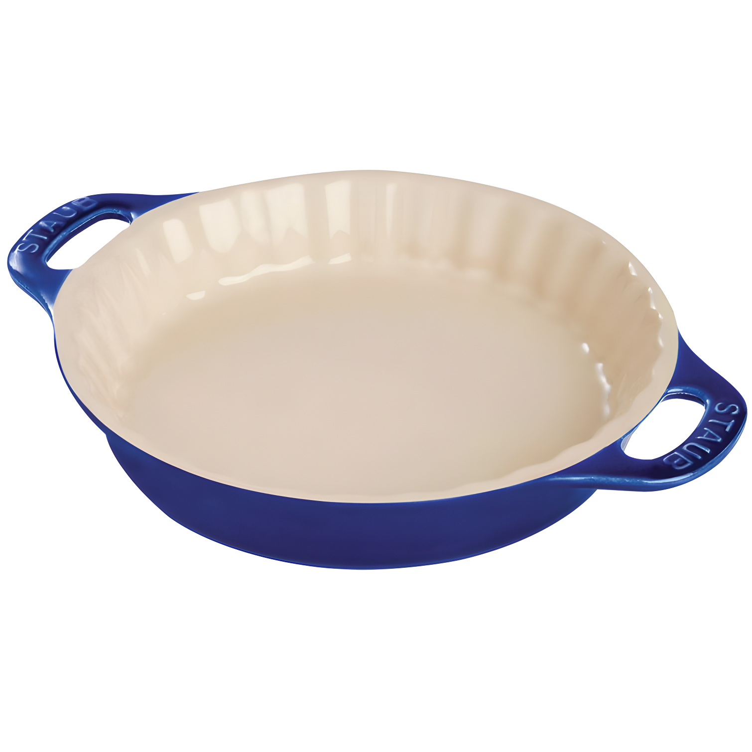 Staub 9-inch Royal Blue Ceramic Pie Dish