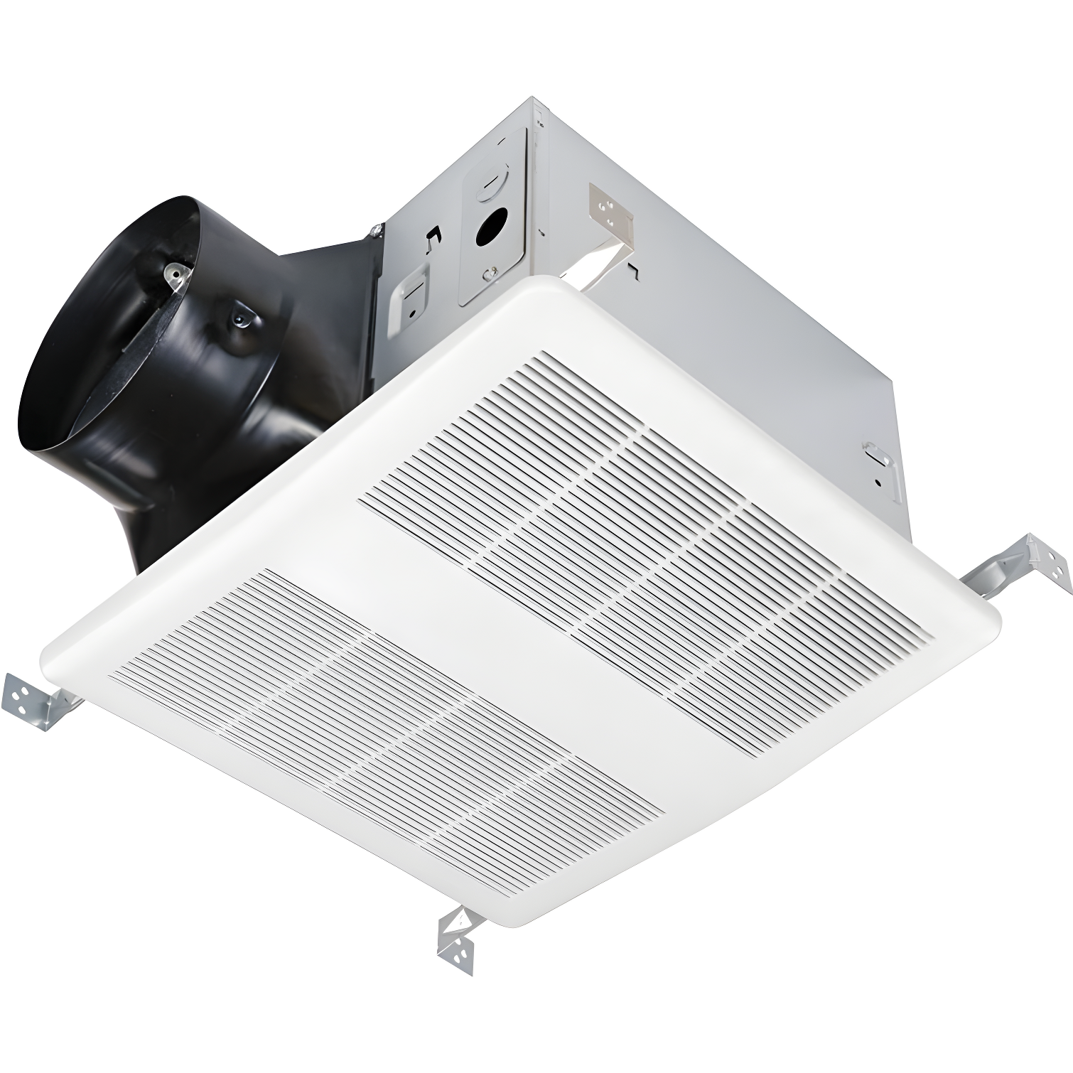 White Ultra Quiet Energy-Saving Bathroom Exhaust Fan