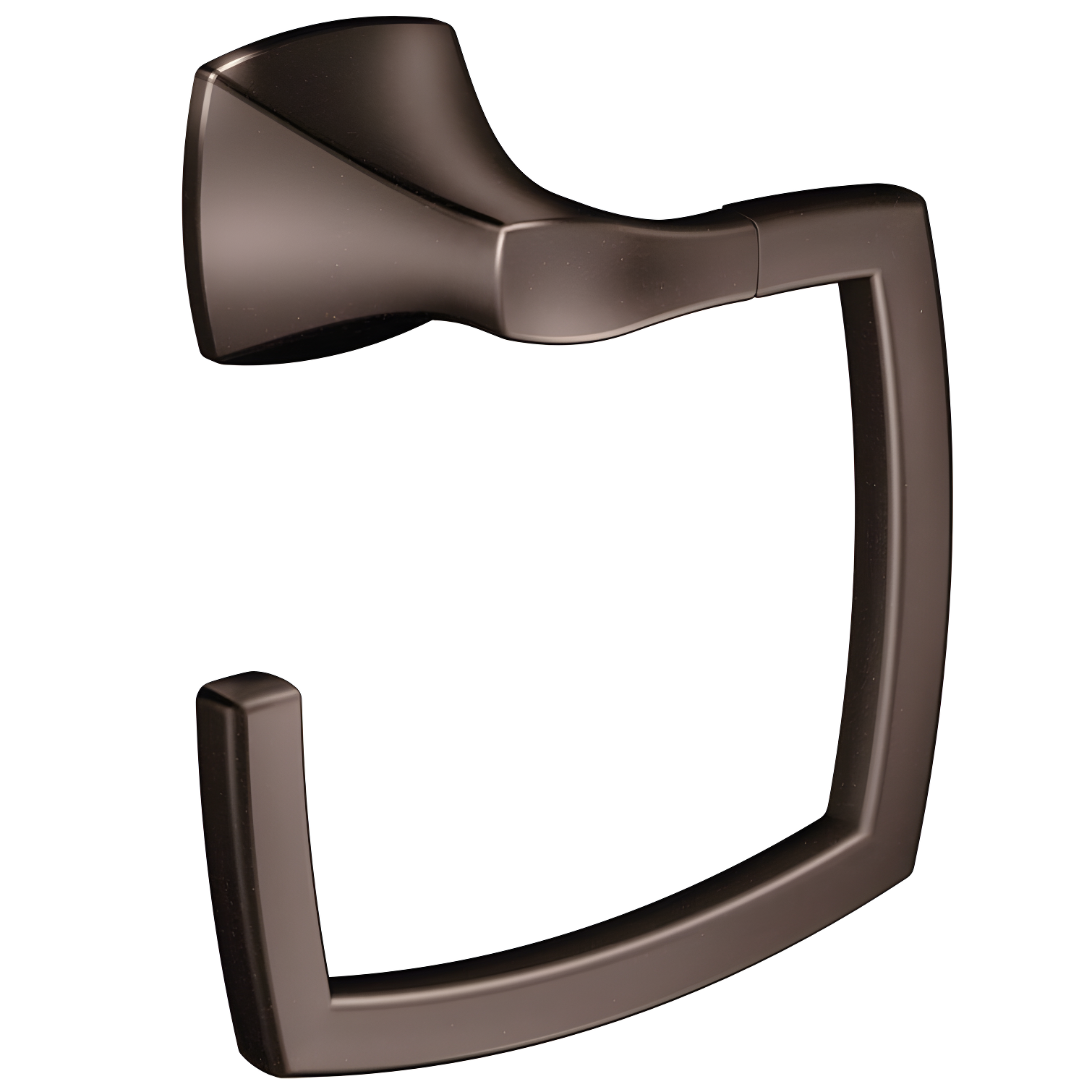 Oil Rubbed Bronze Modern Wall Mounted Towel Ring