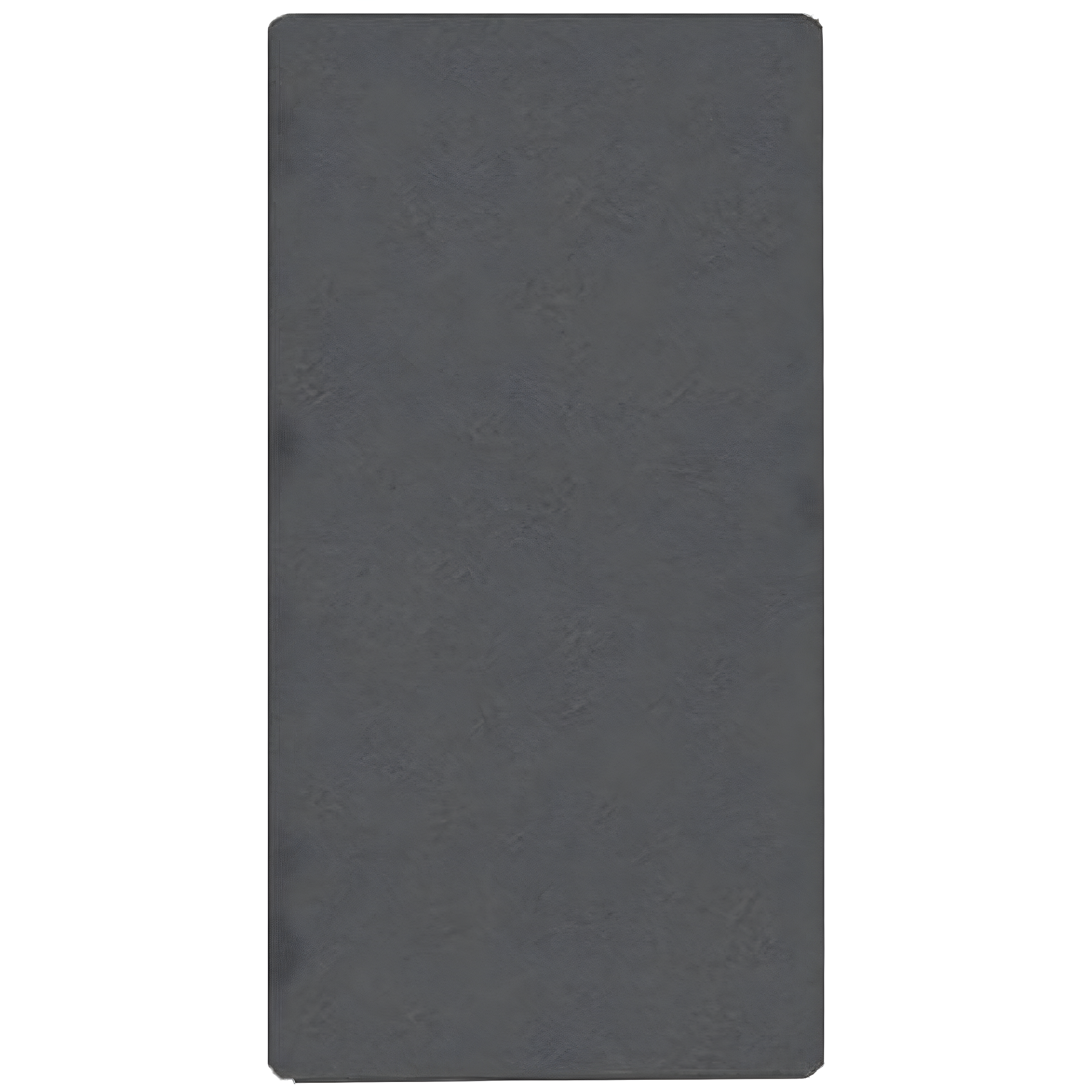 Gray 36" x 18" Frameless Felt Corkboard with MDF