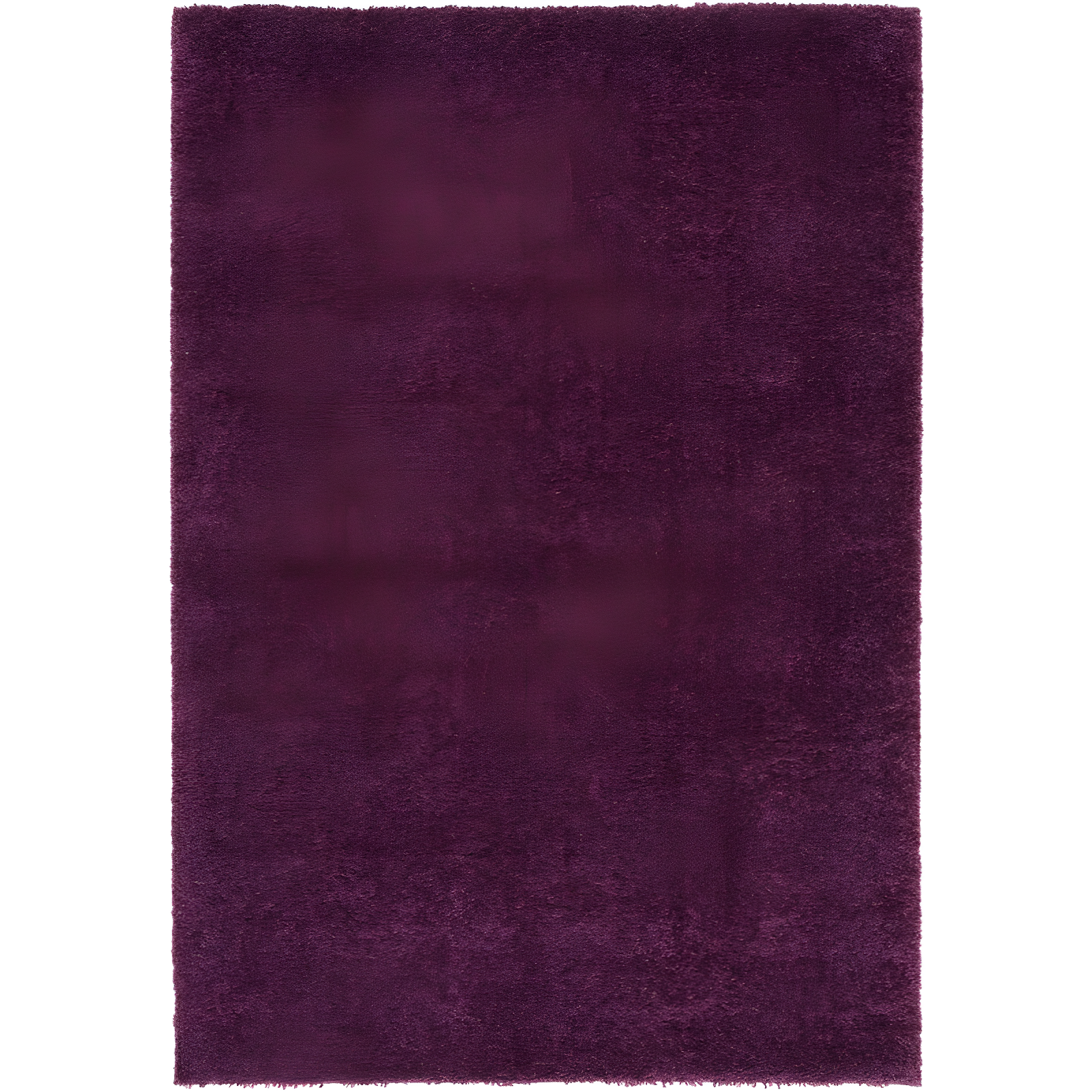 Plush Purple Square Shag Rug 6' x 9' - Hand-knotted Easy Care