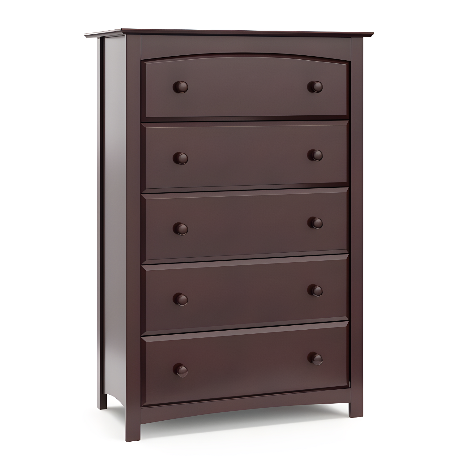 Kenton Espresso 5-Drawer Vertical Nursery Dresser