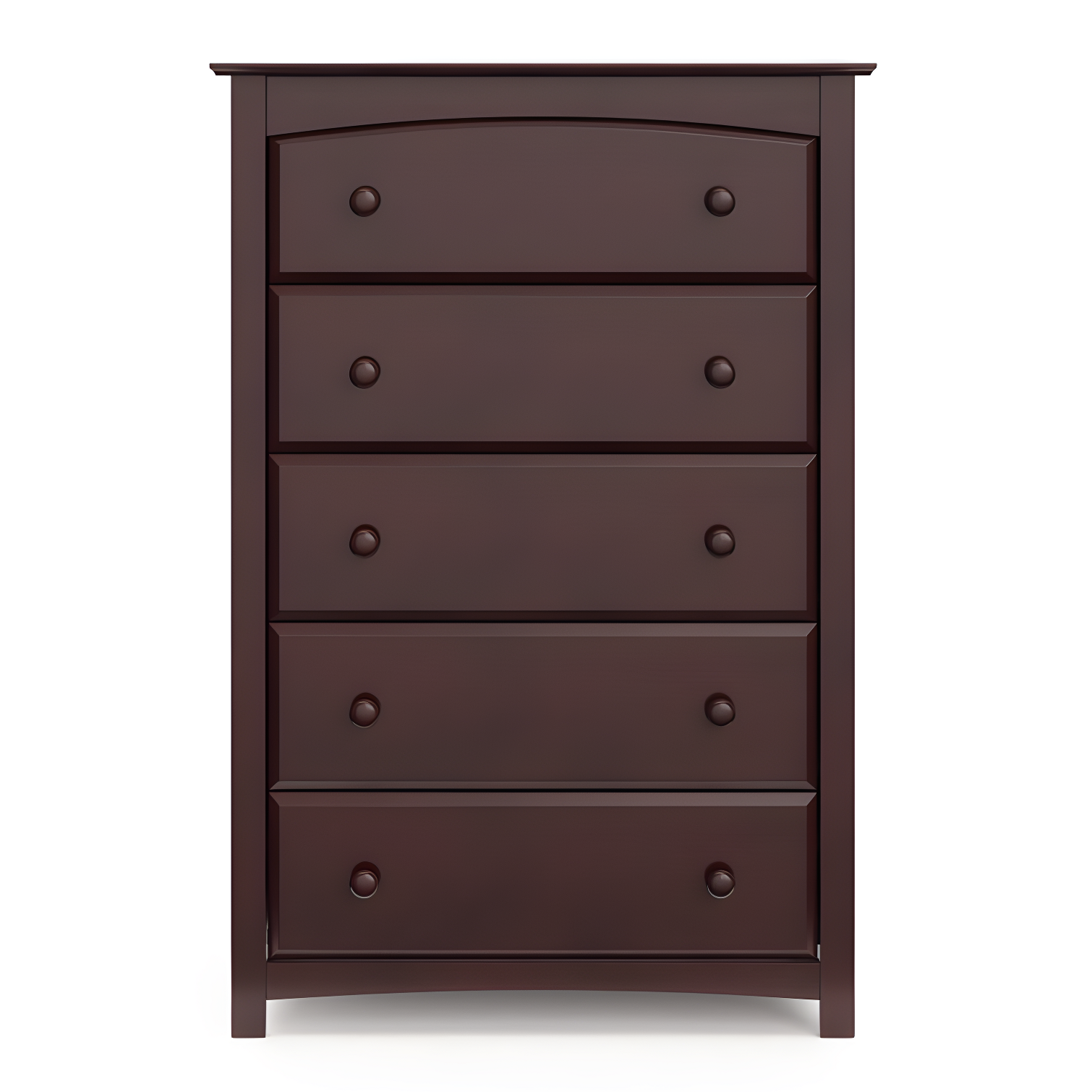 Kenton Espresso 5-Drawer Vertical Nursery Dresser