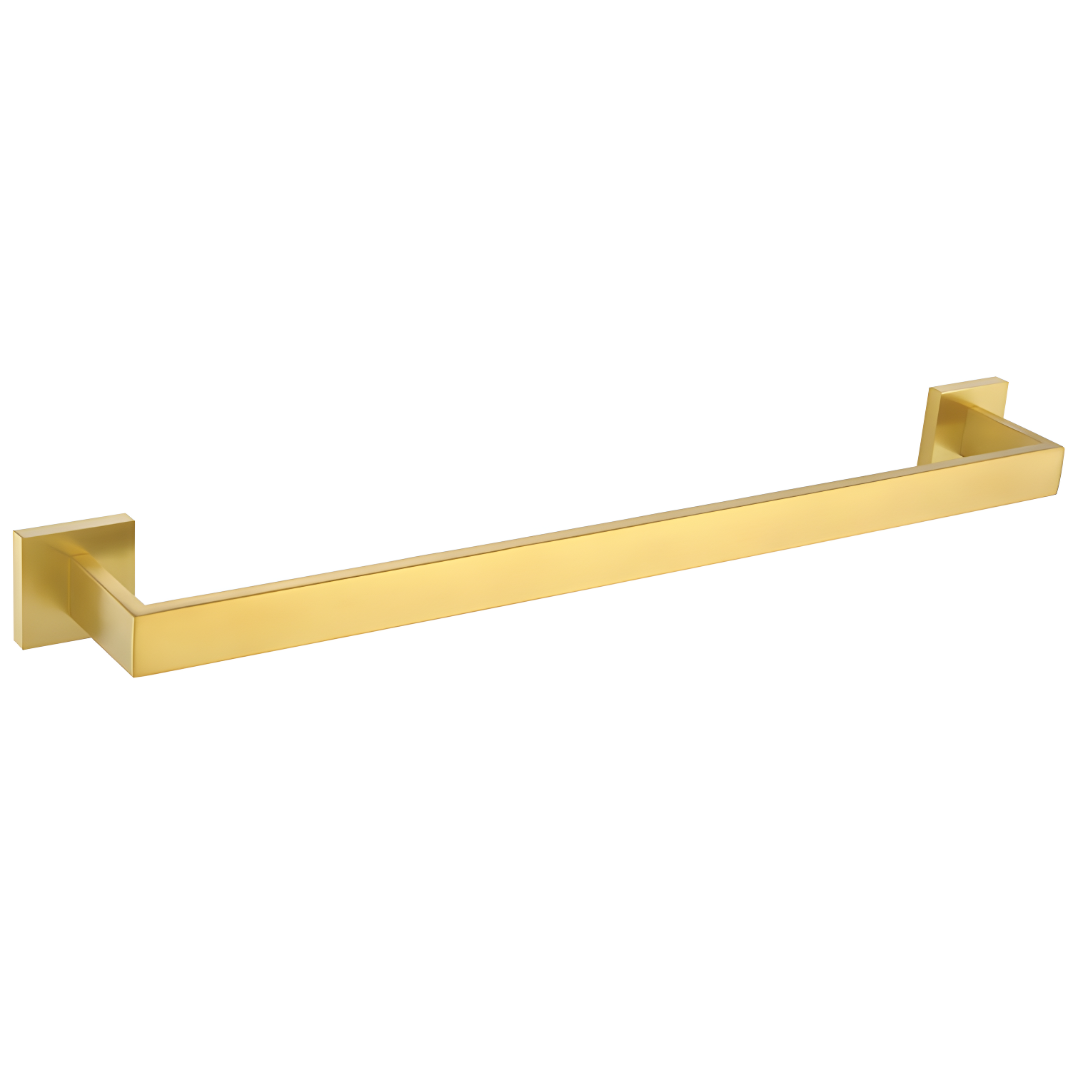 Brushed Gold Stainless Steel Wall Mounted Towel Bar